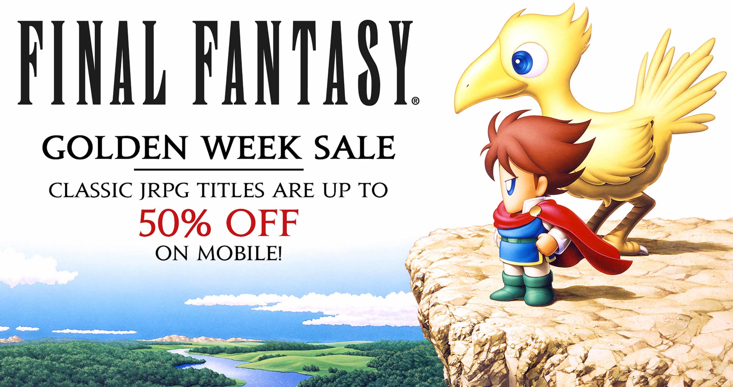 Final Fantasy Golden Week sale