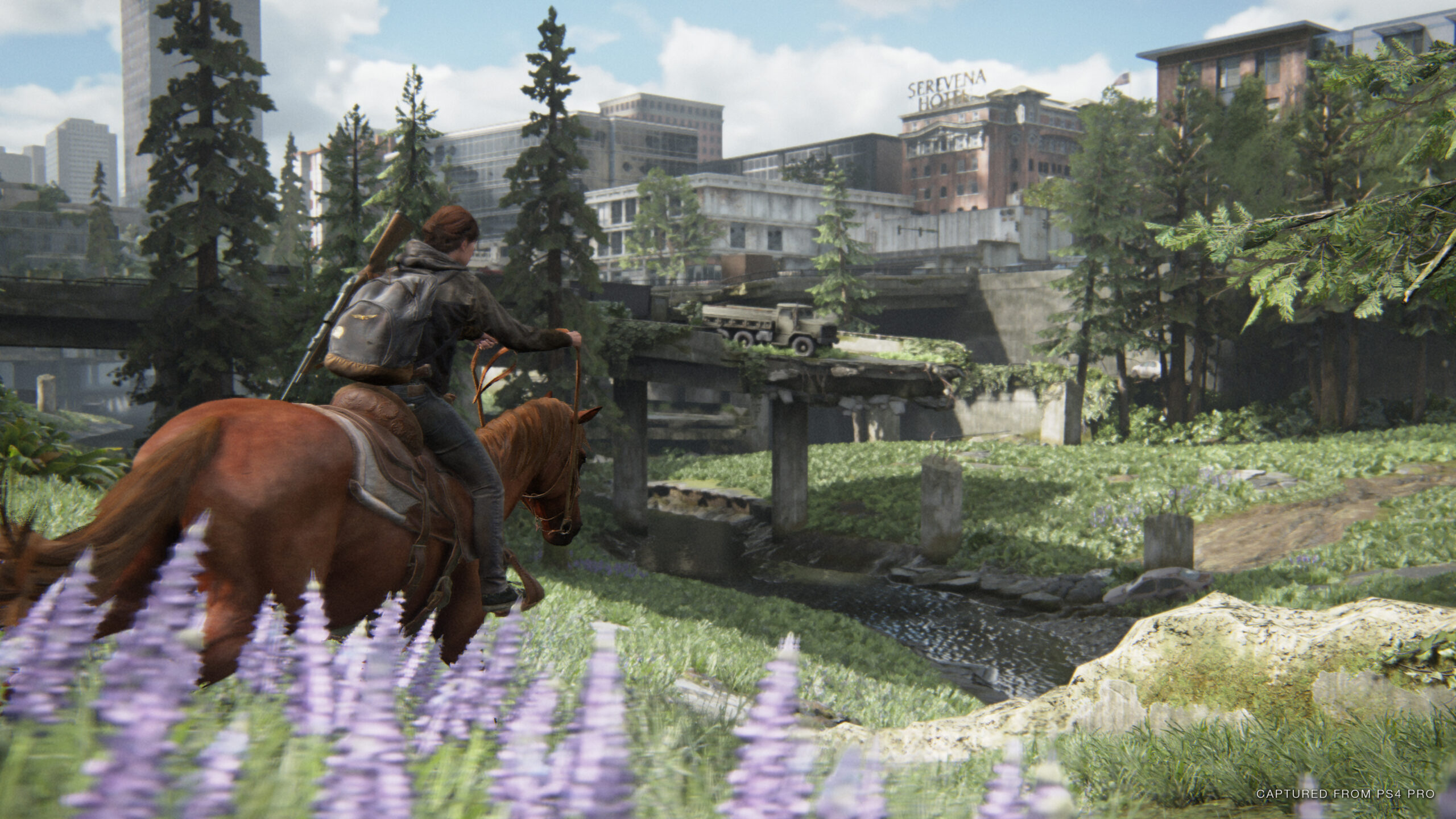 The Last of Us Part II Ellie horseback