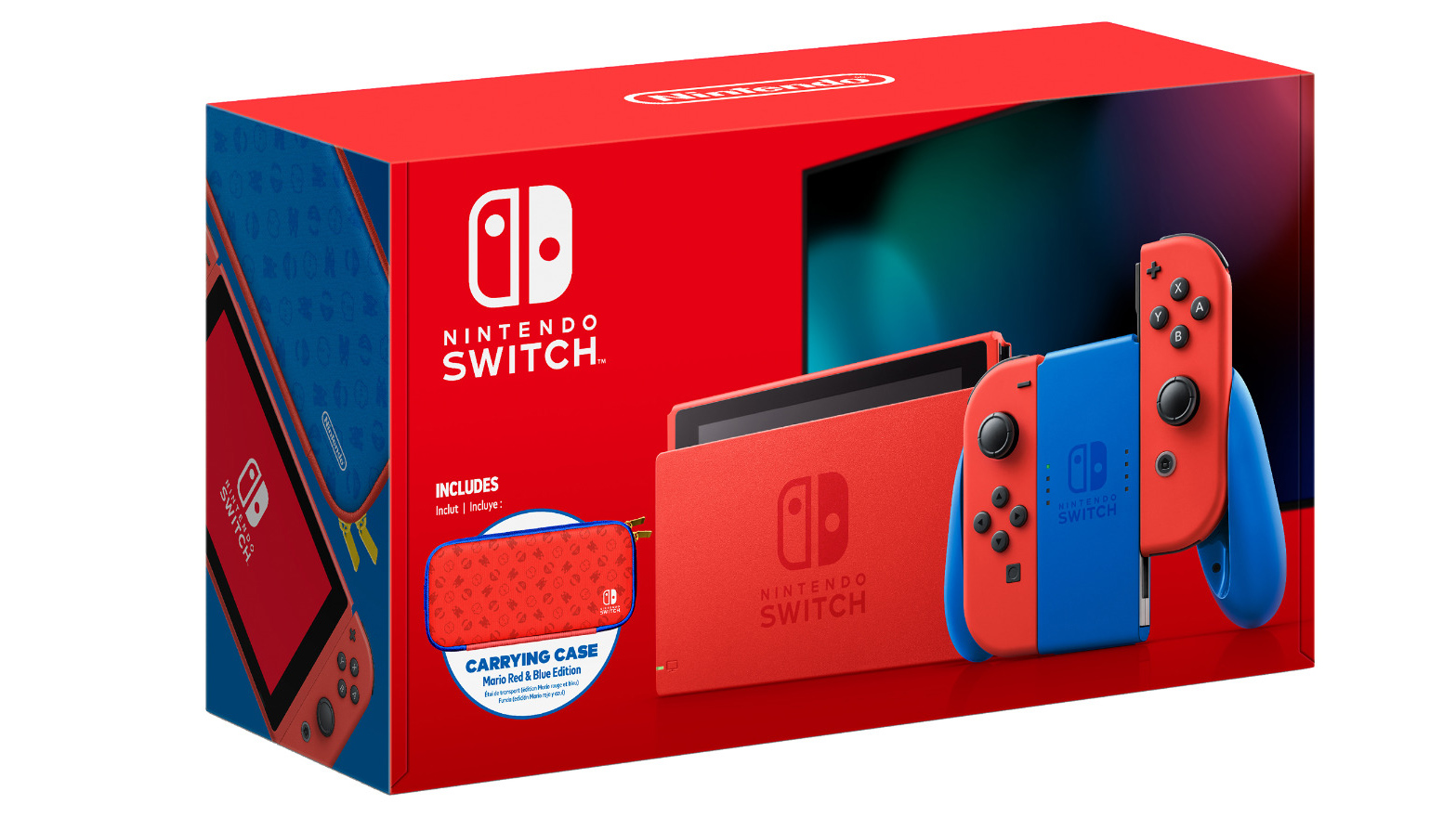 Mario Red & Blue Edition Switch bundle