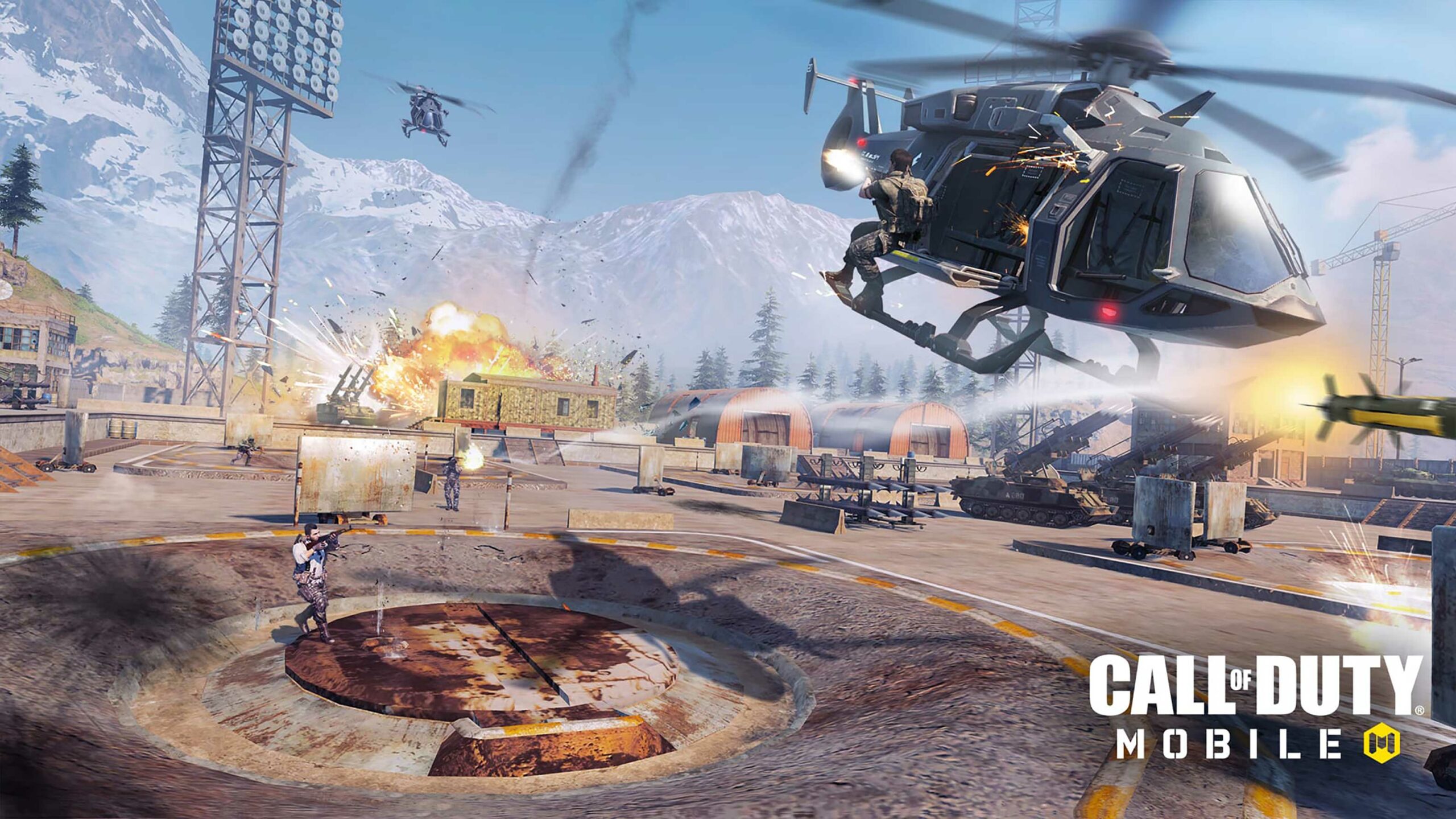 Call of Duty Mobile helicopter