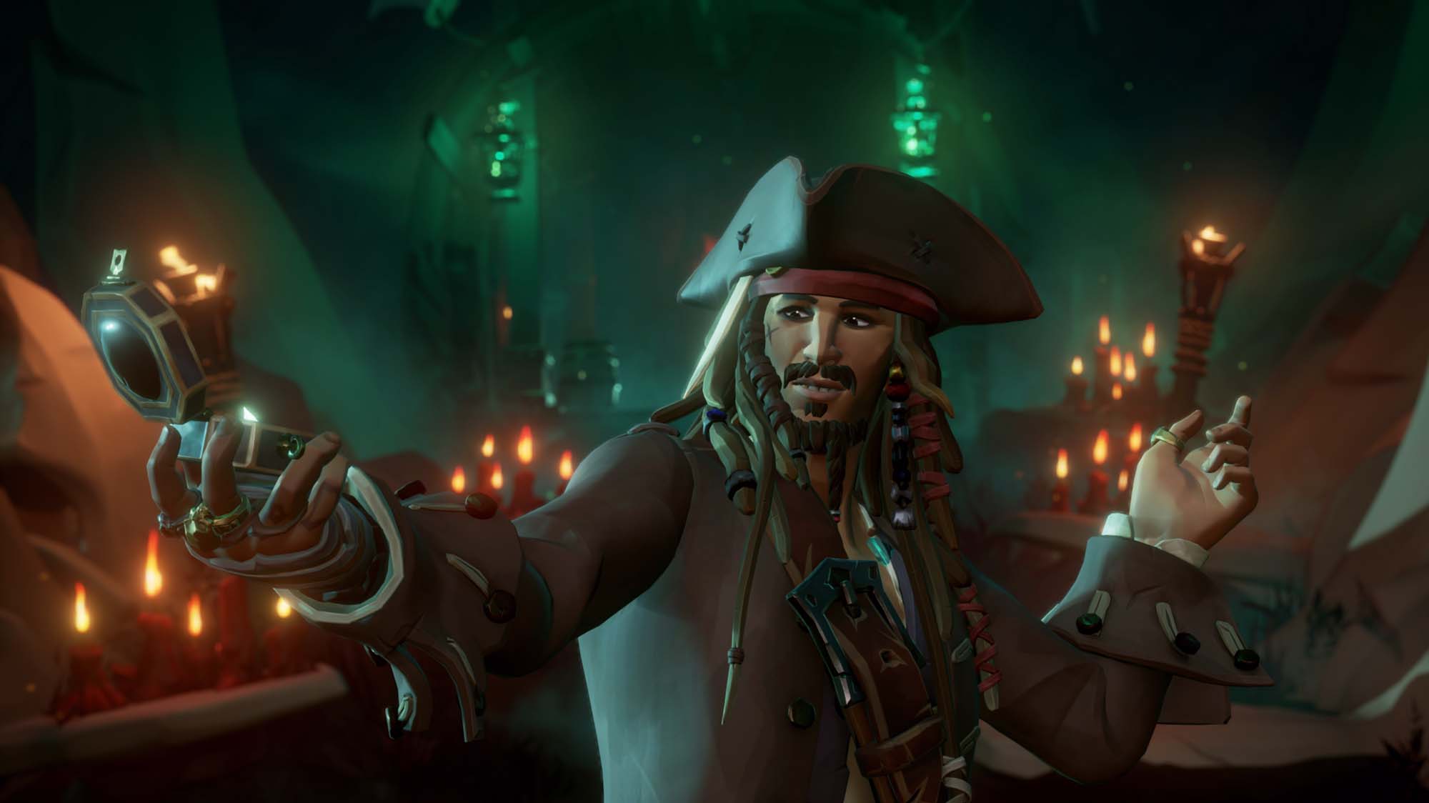Jack Sparrow in Sea of Thieves