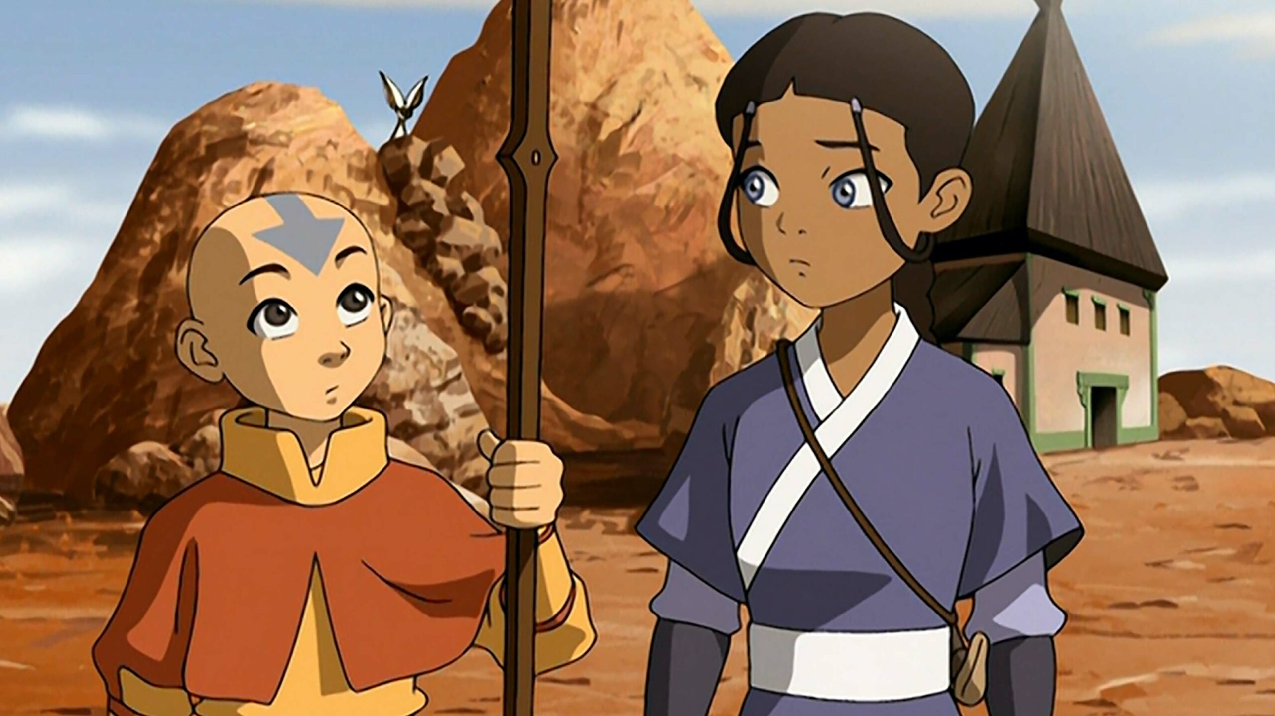 Avatar: The Last Airbender Aang and Katara