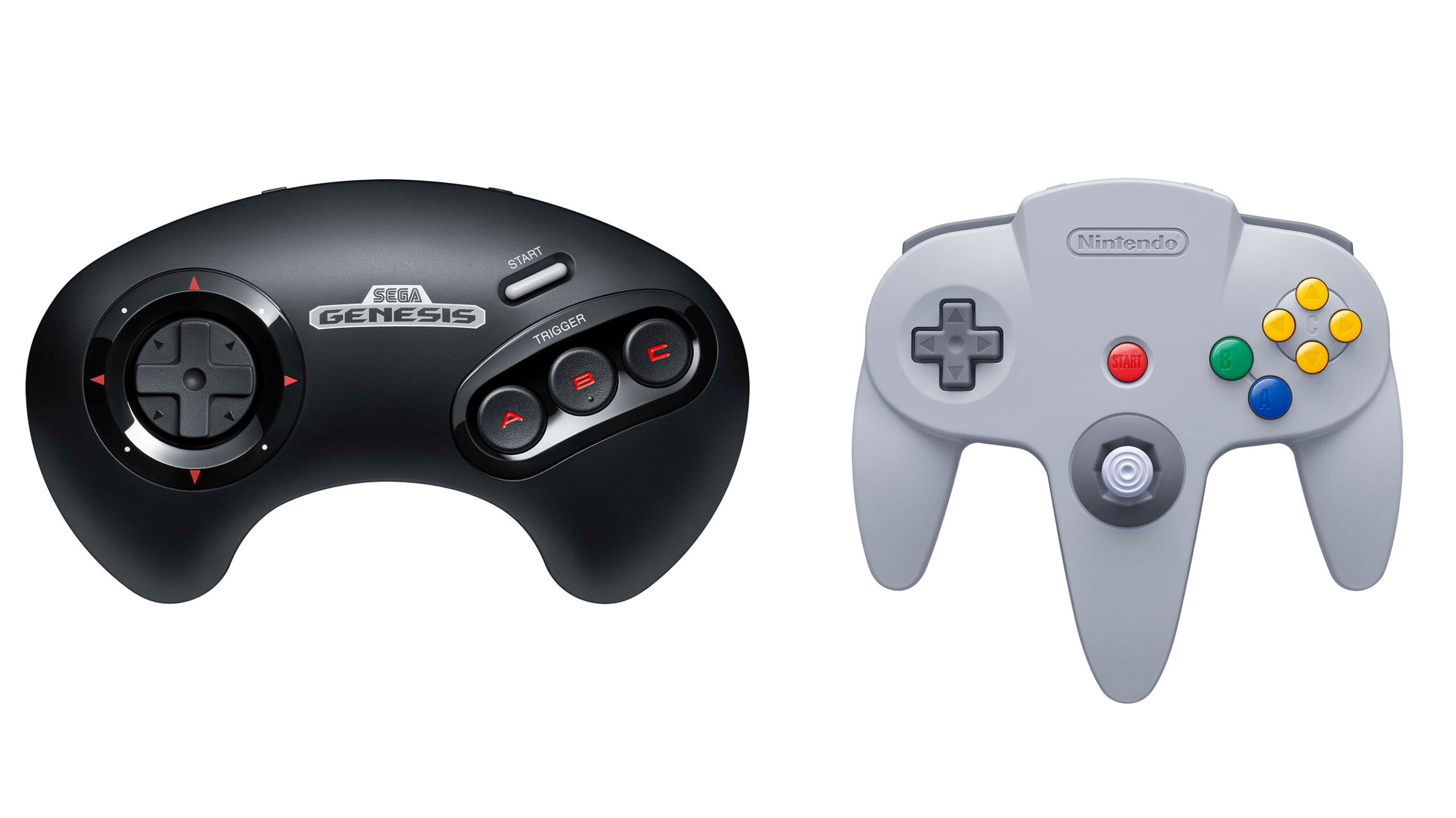 Nintendo 64 and Sega Genesis Switch controller