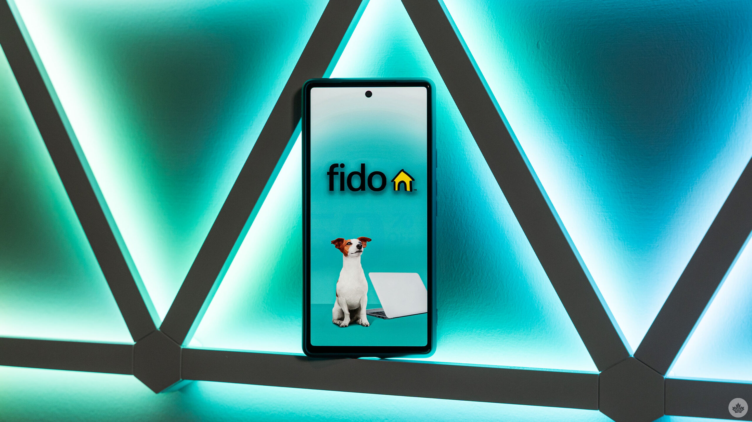 Fido logo on smartphone