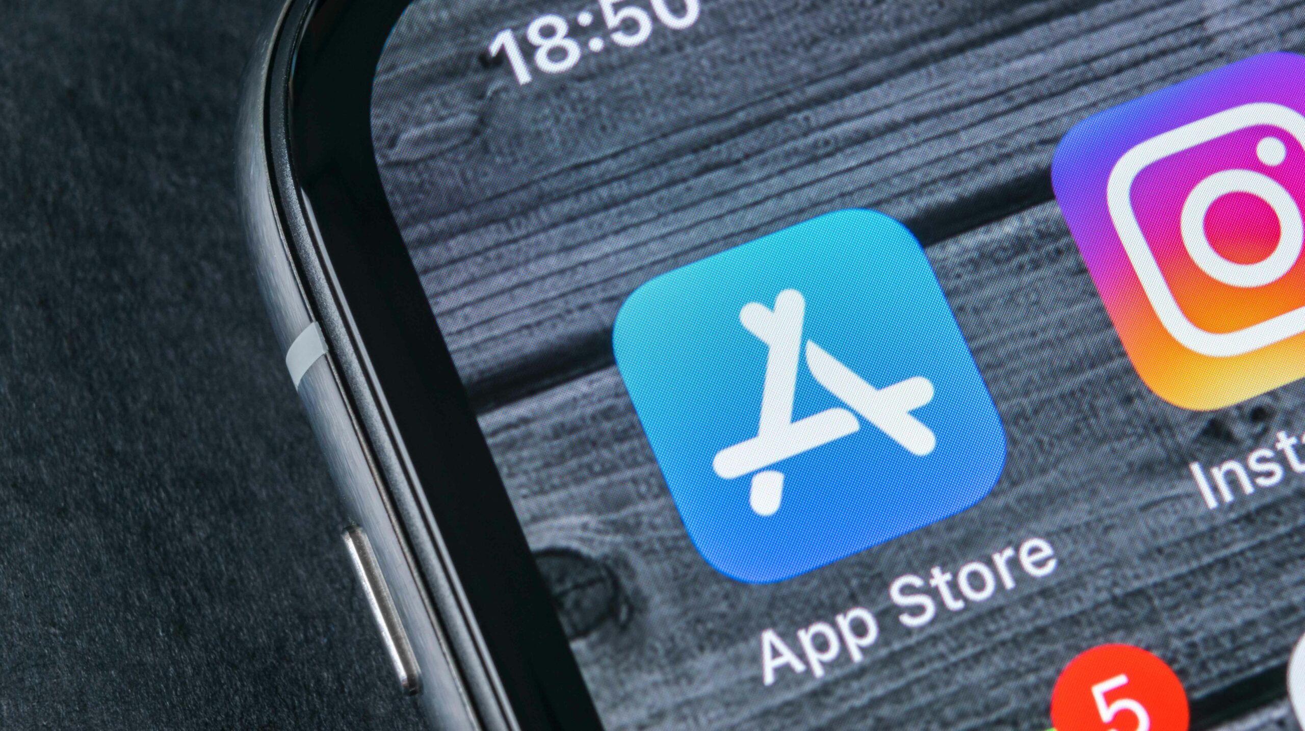 App Store app on home screen