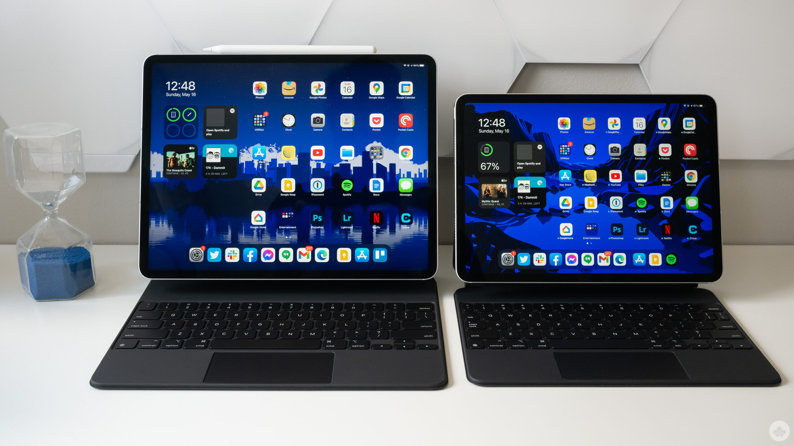 iPad Pro in both sizes