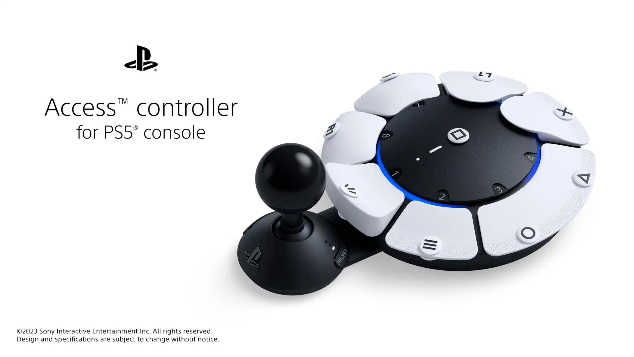 PlayStation Access controller kit for accessibility